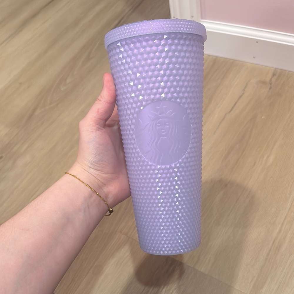 Starbucks Lavender Textured Tumbler